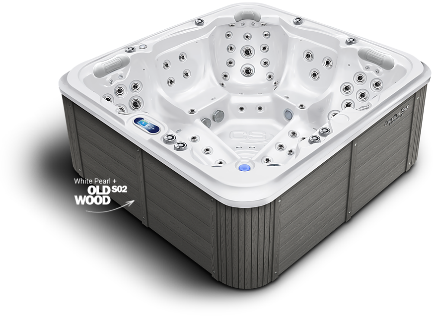 Low-energy hot tub for year-round use Delphina Royal Vision, Canadian Spa