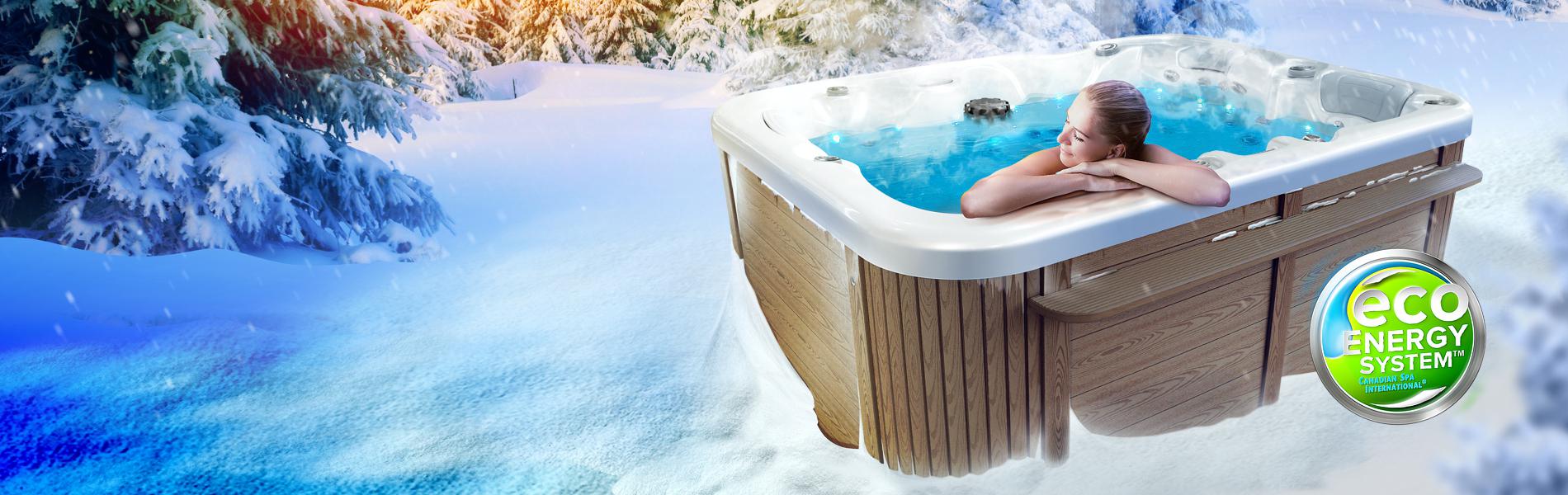 Hot tub outdoor Corall, Canadian Spa