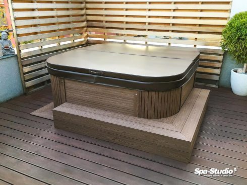 Canadian Spa International® Nemo Excellence intimate whirlpool on terrace - Spa Studio Praha