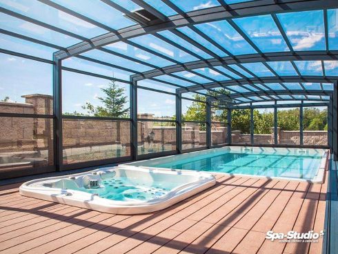 Whirlpool or SWIM SPA roofing is offered by SPA-Studio® in cooperation with our business partners, so you can enjoy comfort of every day use of your whirlpool.