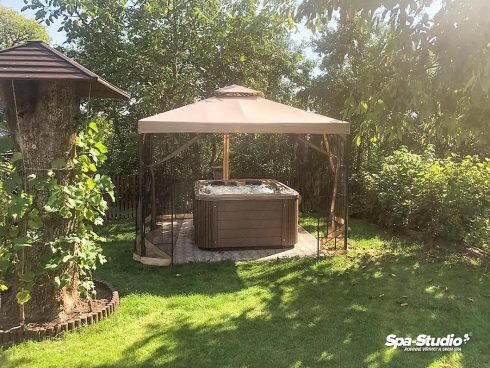 Garden low-energy whirlpool by SPA-Studio®, the exclusive partner for the Czech republic with a possibility to use ECO ENERGY SYSTEM by CS INT®.