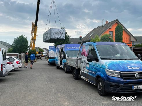 Whirlpools and pools SWIM SPA are installed every day across the whole Czech and Slovac Republic.