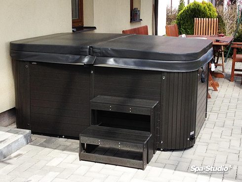 Roofed whirlpool brings an advantage of year-round use of your home SPA as well as provides relaxation and well-being for all your family members every day.