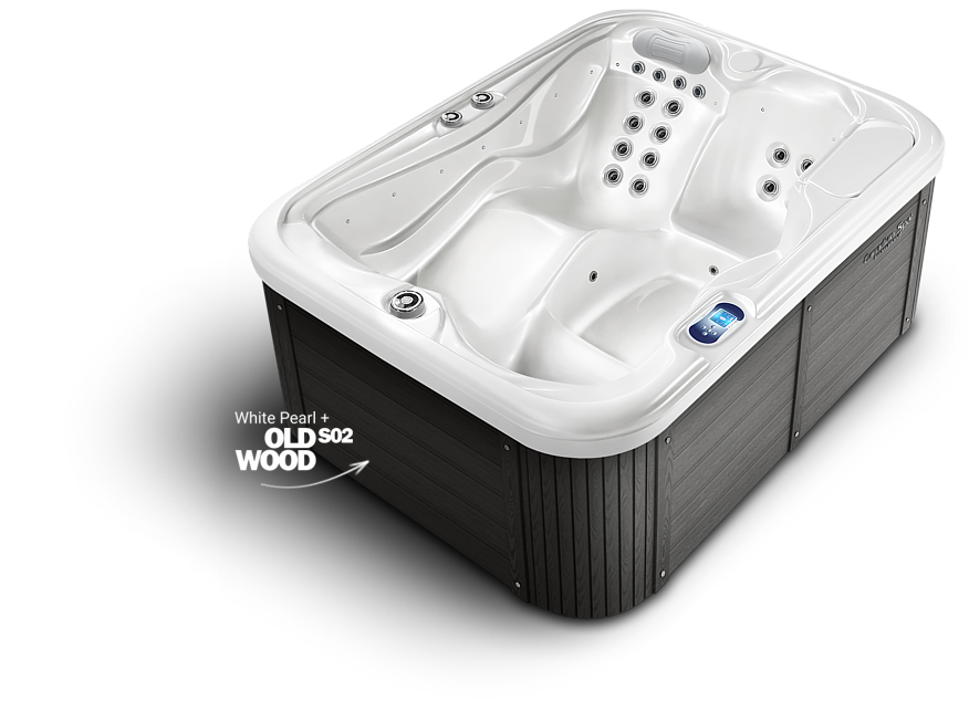 Low-energy hot tub for year-round use Clawn, Canadian Spa