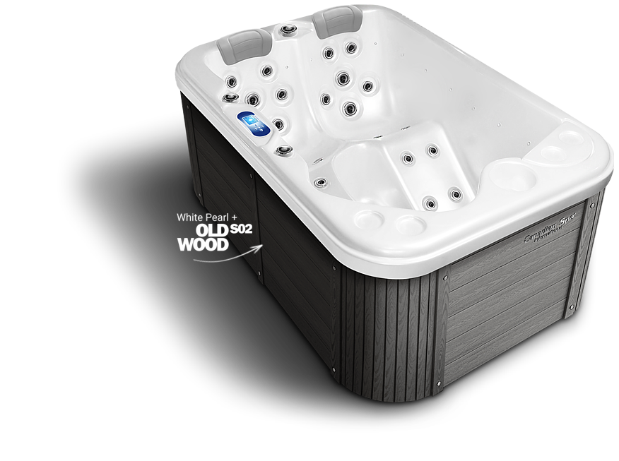 Low-energy hot tub for year-round use Lara Mini, Canadian Spa