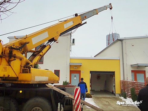 As a part of whirlpool sale SPA-Studio® offers a possibility of excavation and construction work.