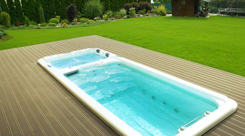 Fitness swimming or rehabilitation exercise has never been easier in a swimming SWIM SPA with counterflow by SPA-Studio®.